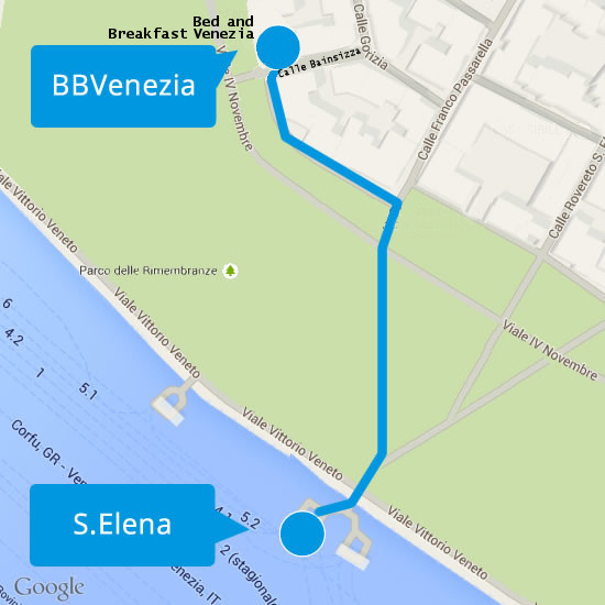 come raggiungere BBVenezia